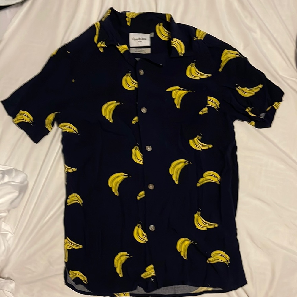 Goodfellow & CO button up banana